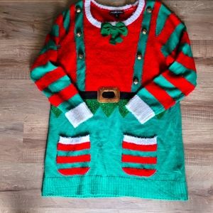 United States Sweater Ugly Christmas Sweater Dress Size XL